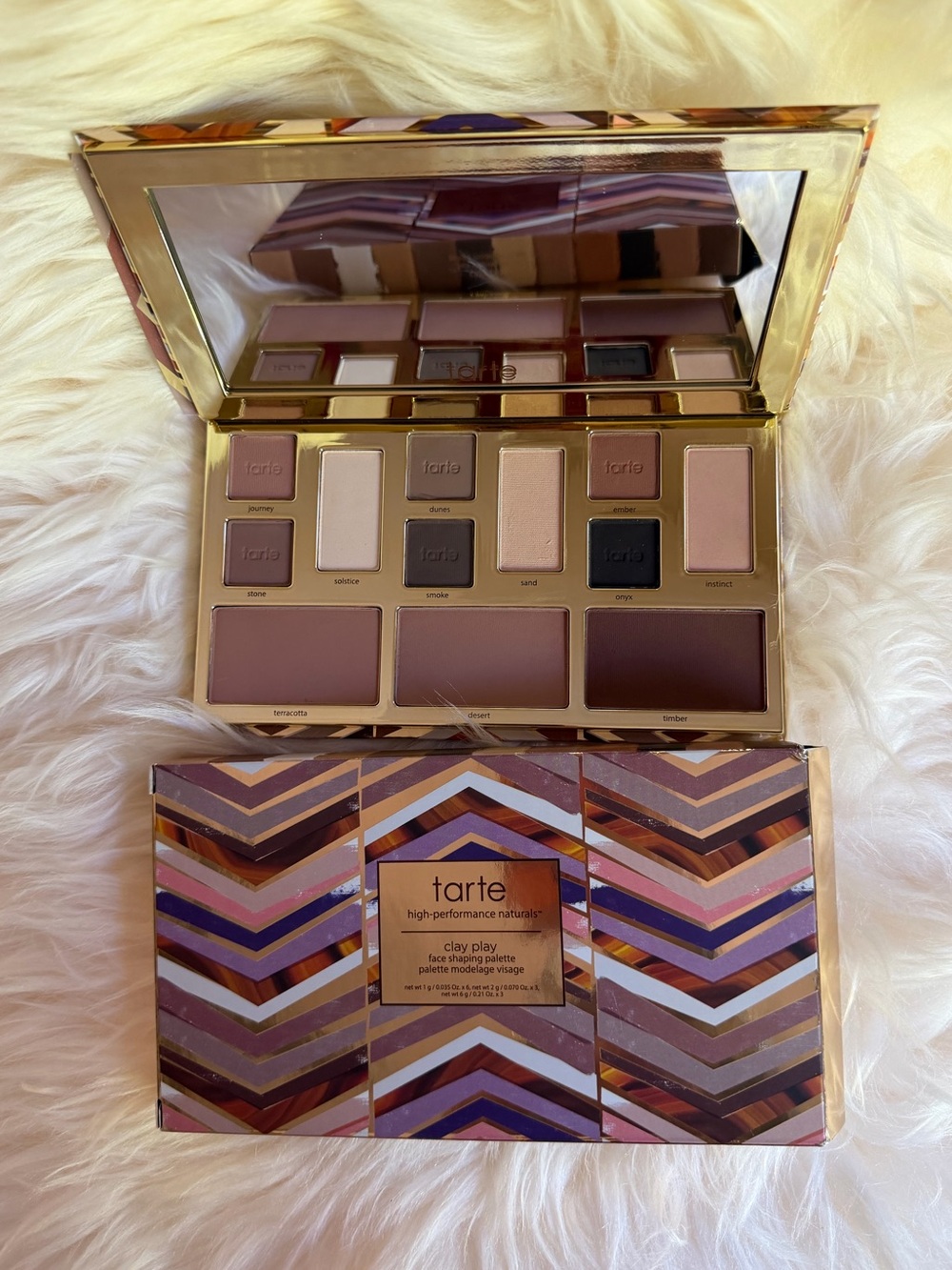 NWT Tarte eye and cheek neutral eyeshadow palette - Picture 2 of 4
